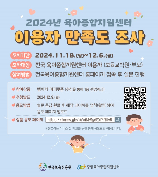 2024년육아종합지원센터이용자만족도조사